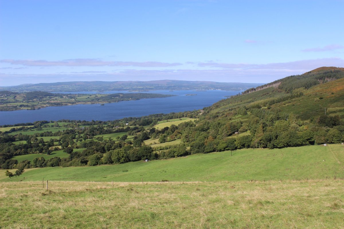 View of Lough Derg from the Graves of the Leinstermen